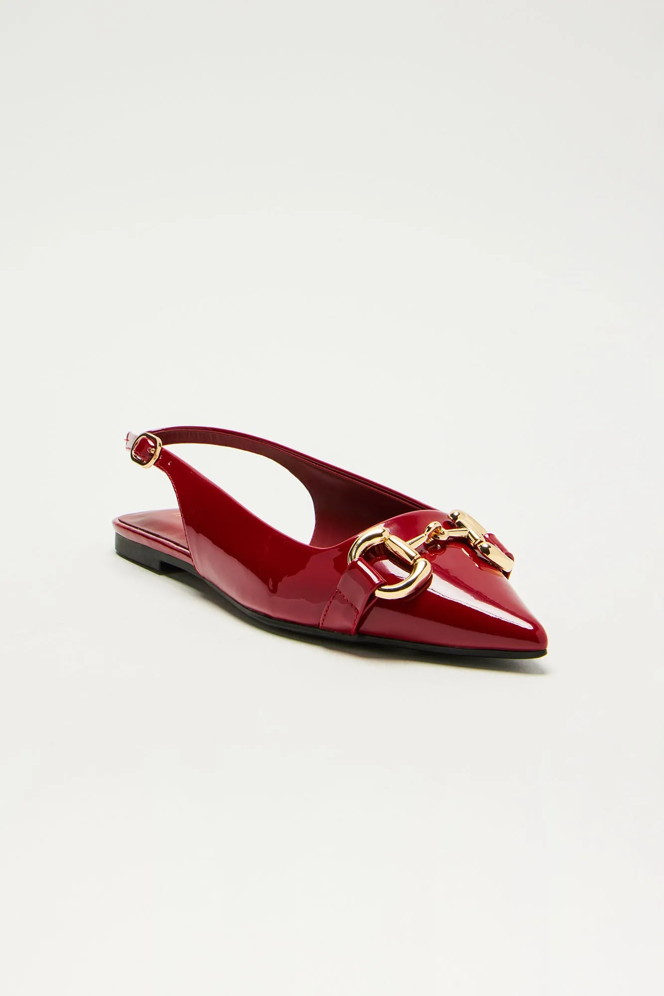 All Day Long Flats - Burgundy sold by Fashion Nova product image thumbnail 4