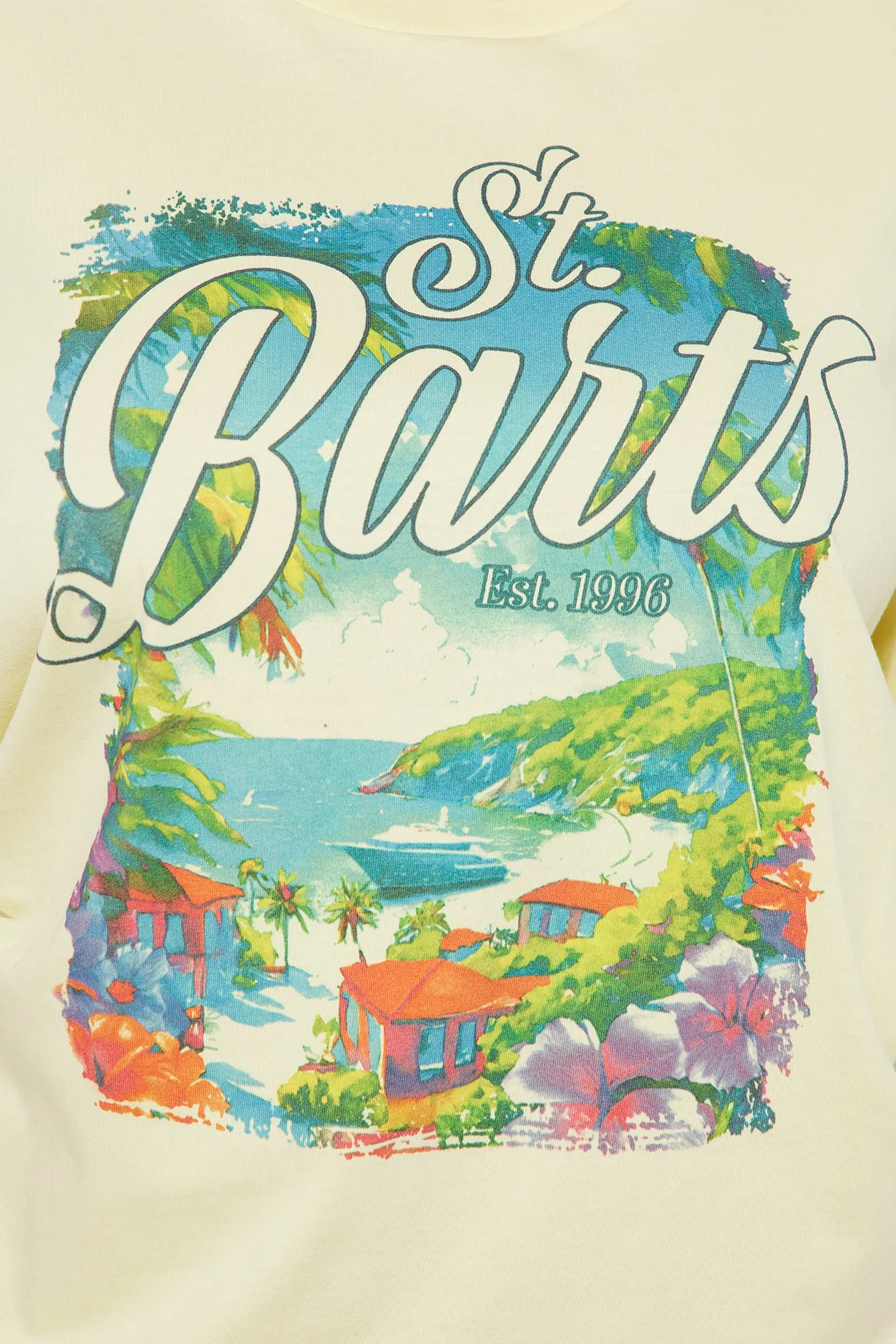 St. Barts Summer Tee - Yellow sold by Fashion Nova product image thumbnail 5