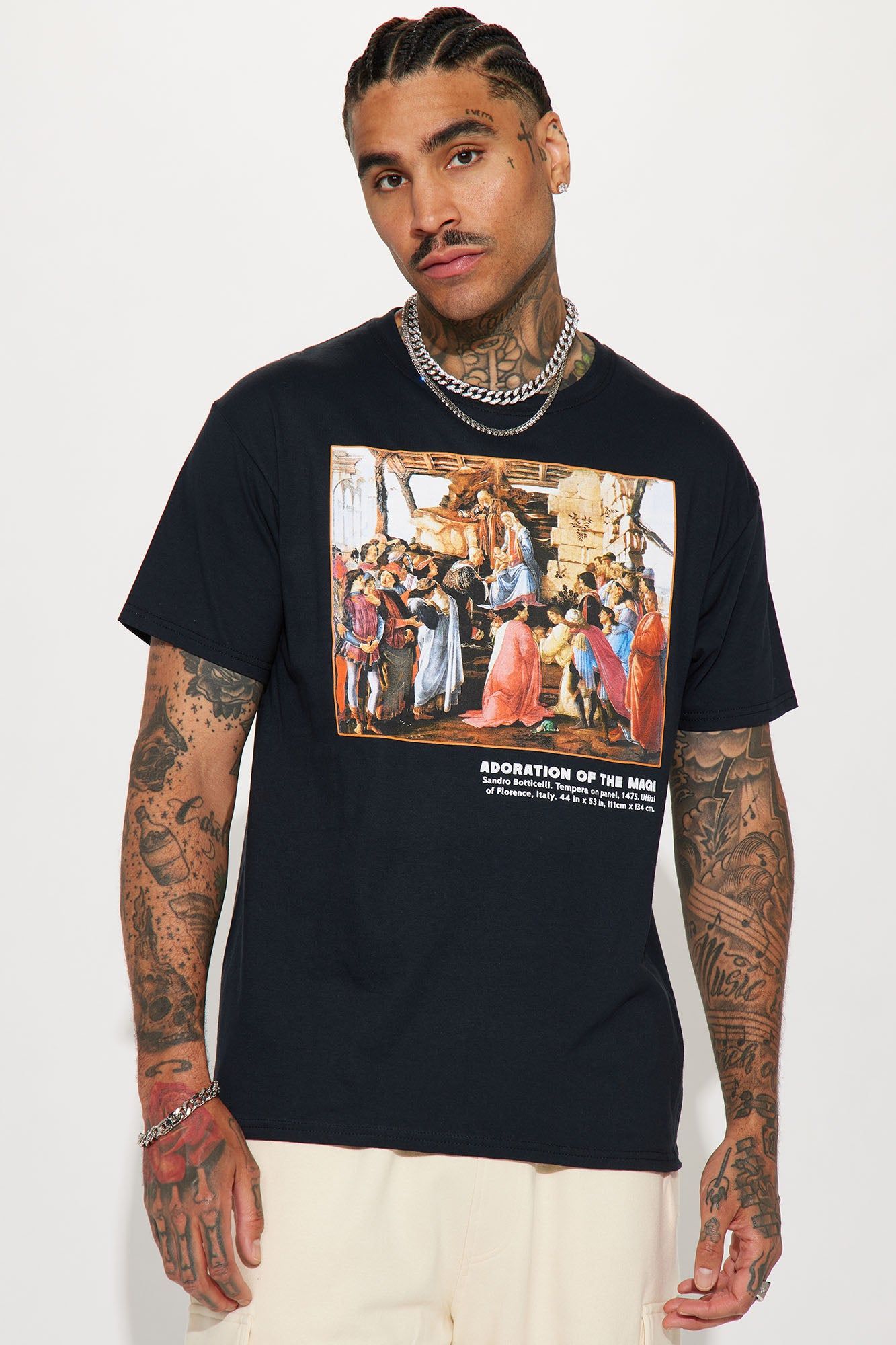 Botticelli Short Sleeve Tee - Black sold by Fashion Nova