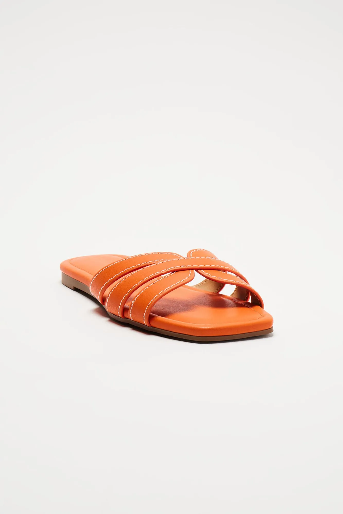 Keep Me Grounded Sandals - Orange sold by Fashion Nova product image thumbnail 4