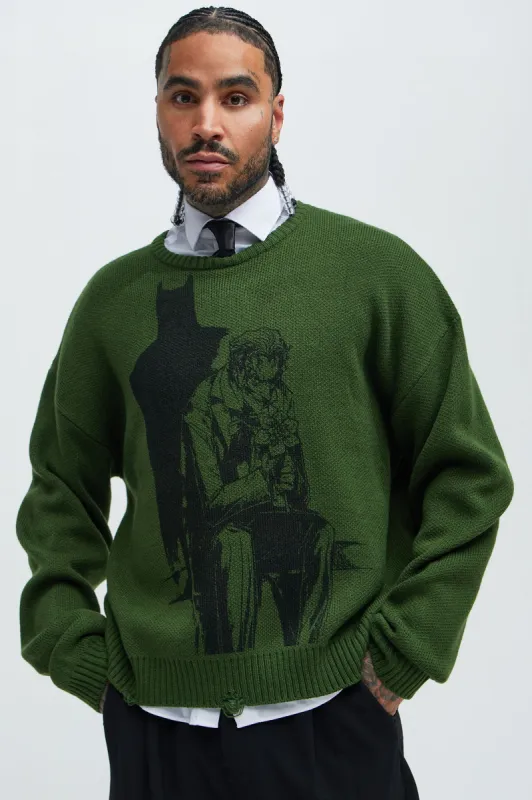 The Joker Sweater - Green sold by Fashion Nova