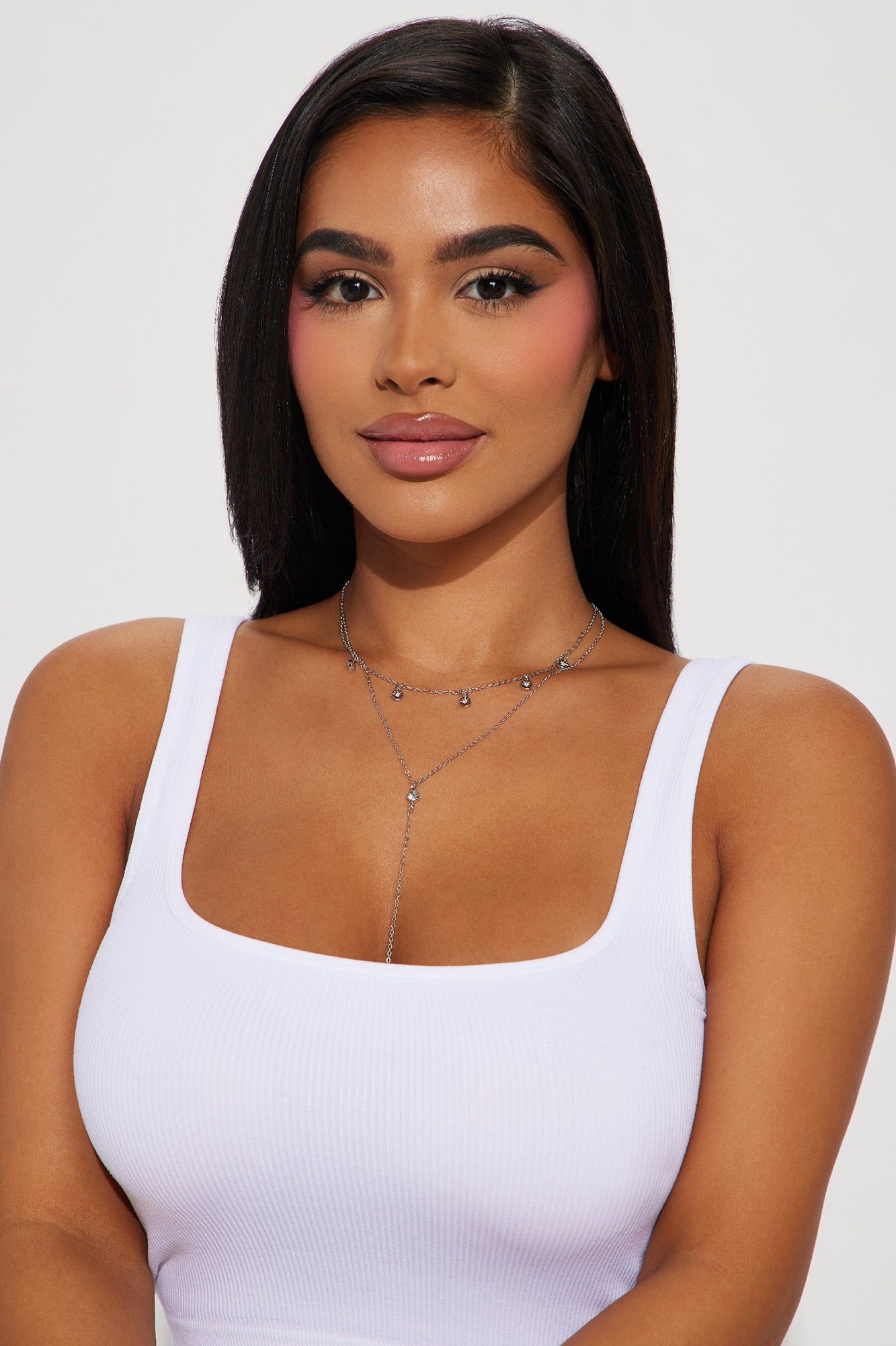 Somewhere Tropical Necklace - Silver sold by Fashion Nova product image thumbnail 2