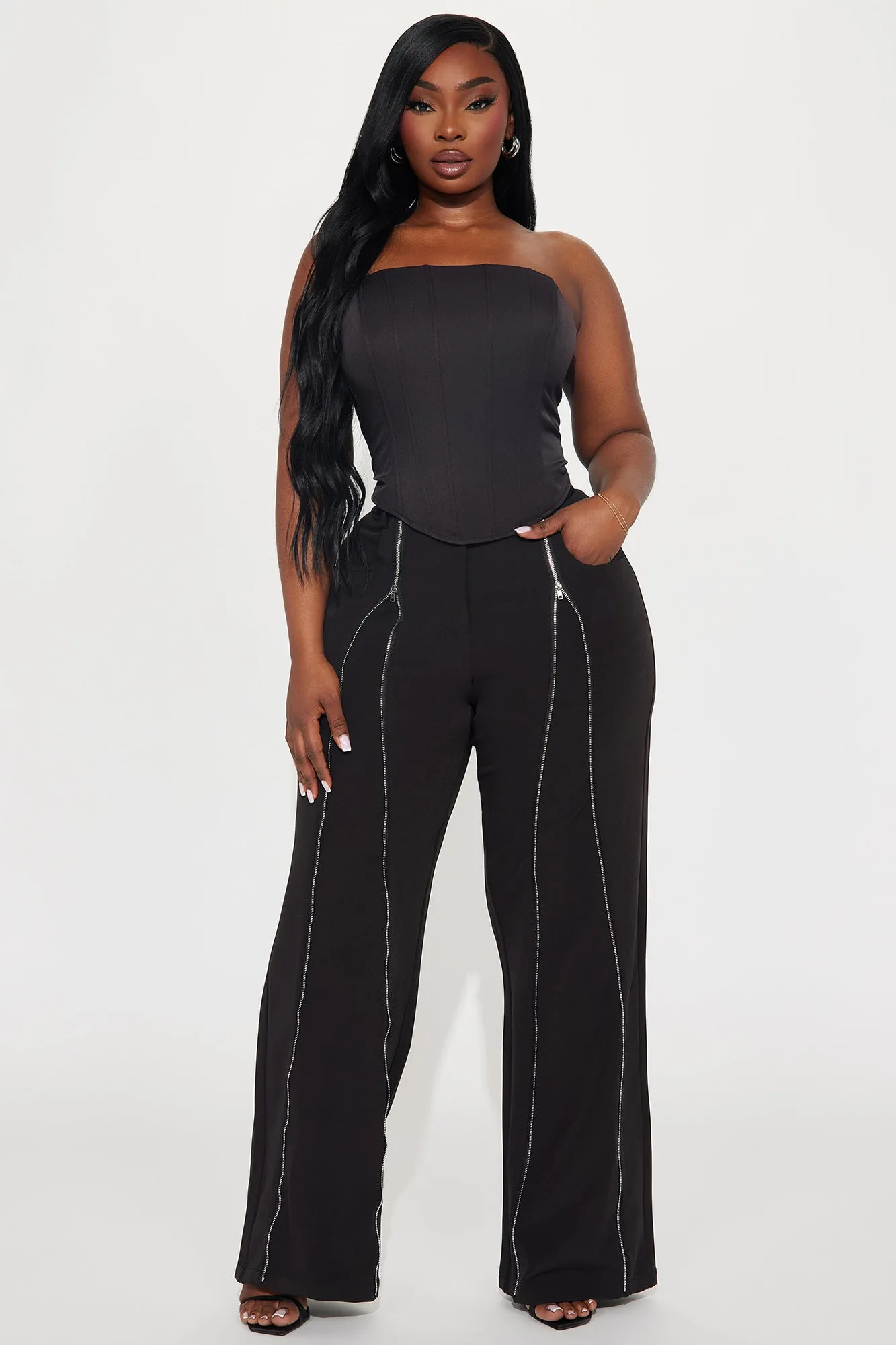 All The Feels Corset Top - Black sold by Fashion Nova product image thumbnail 5