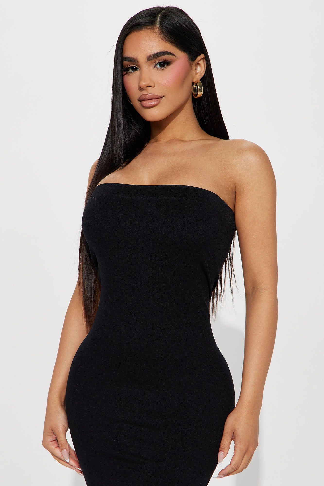 Mia Seamless Mini Dress - Black sold by Fashion Nova product image thumbnail 2