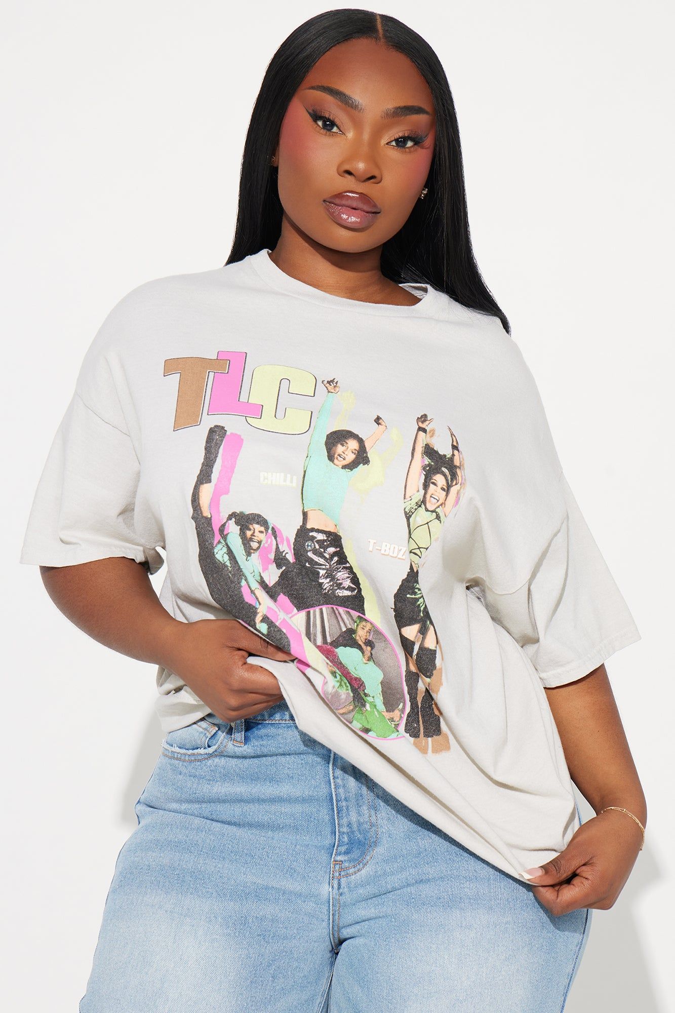 TLC Classic Tee - Taupe sold by Fashion Nova product image thumbnail 4