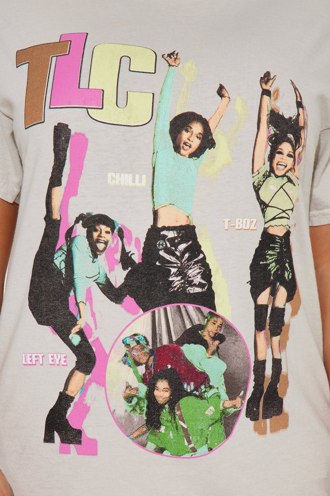 TLC Classic Tee - Taupe sold by Fashion Nova product image thumbnail 3