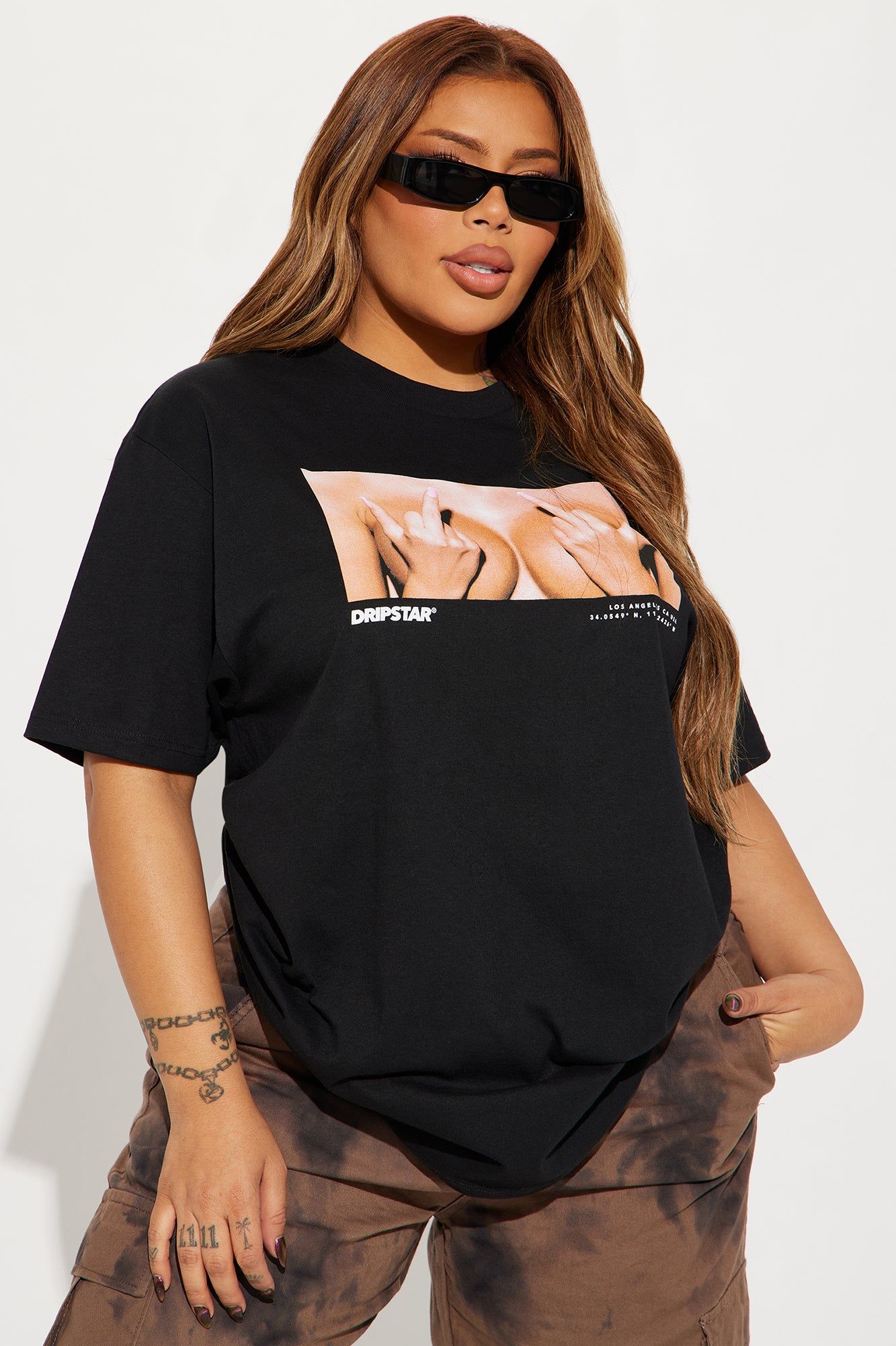 Rated Everyone Graphic Tee - Black sold by Fashion Nova product image thumbnail 4