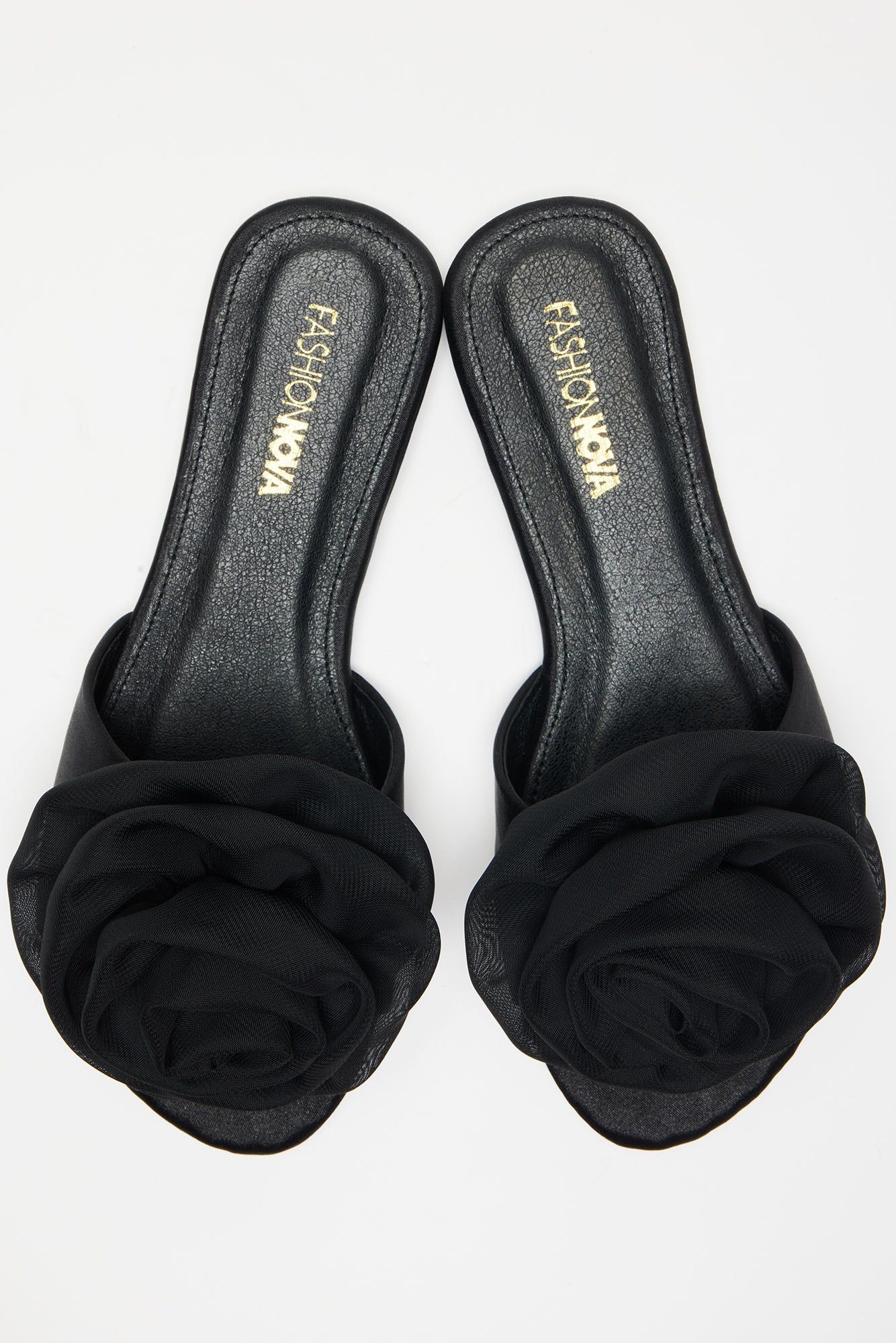 Spring Blooms Flat Sandals - Black sold by Fashion Nova product image thumbnail 2