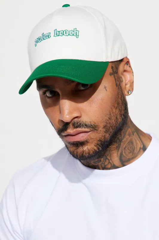 Palm Beach Snapback Hat - Green sold by Fashion Nova