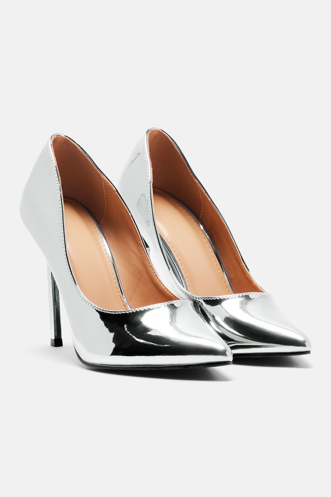 Alexia Stiletto Pumps - Silver sold by Fashion Nova product image thumbnail 5