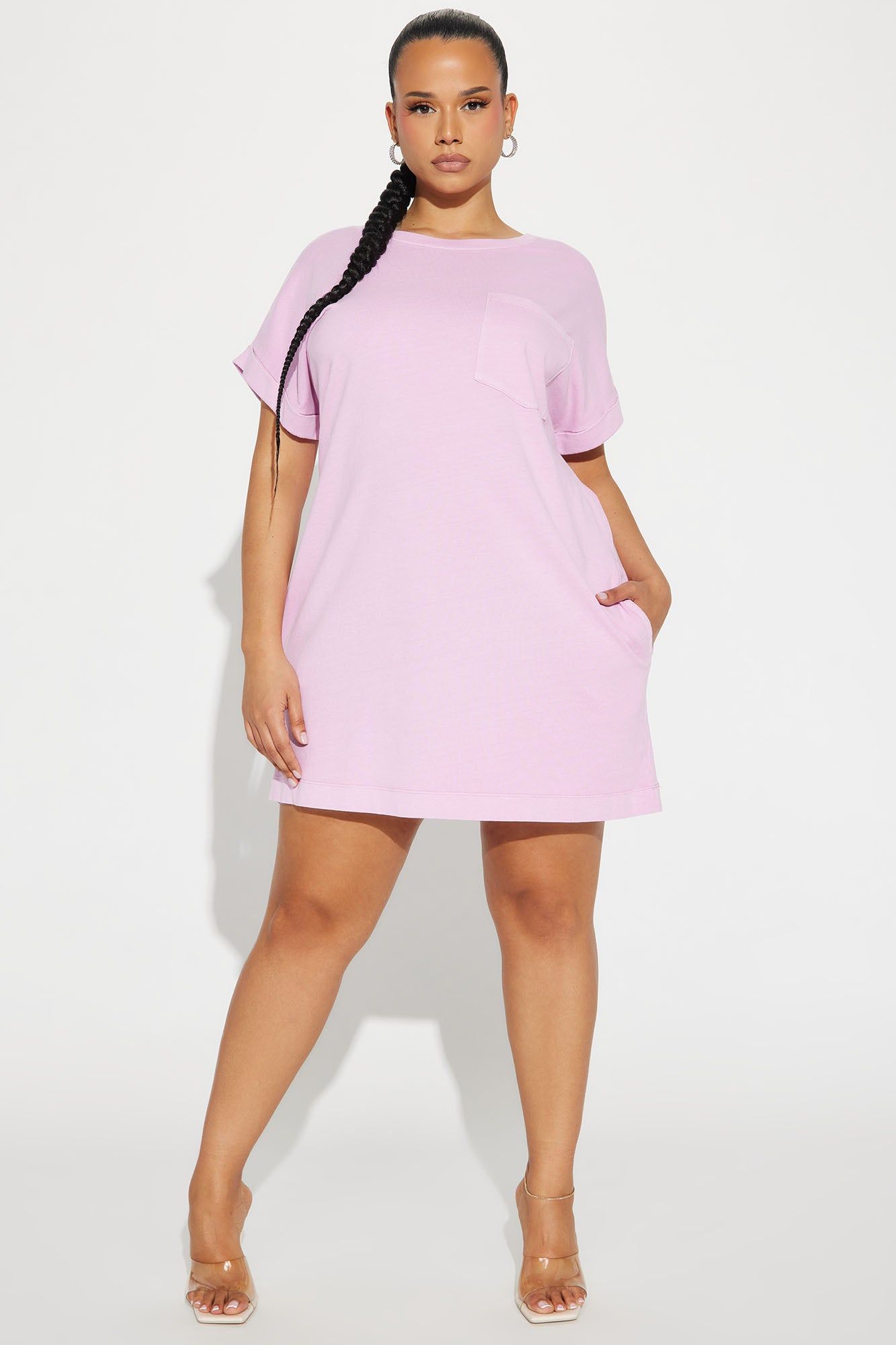 Krystal T-Shirt Dress - Pink sold by Fashion Nova product image thumbnail 4