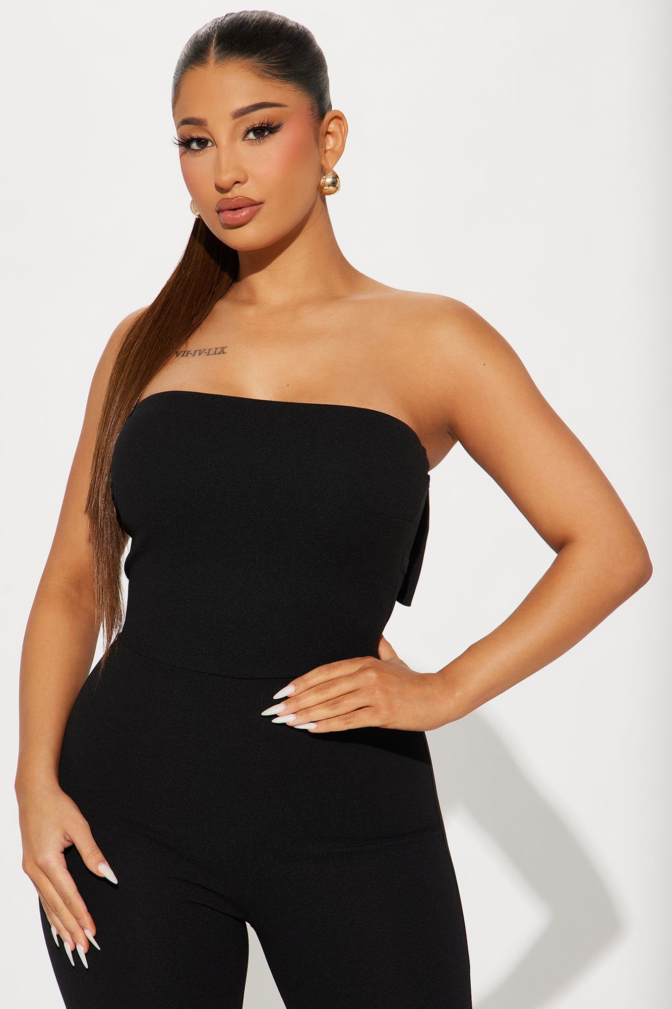 Bow Affair Jumpsuit - Black sold by Fashion Nova product image thumbnail 3