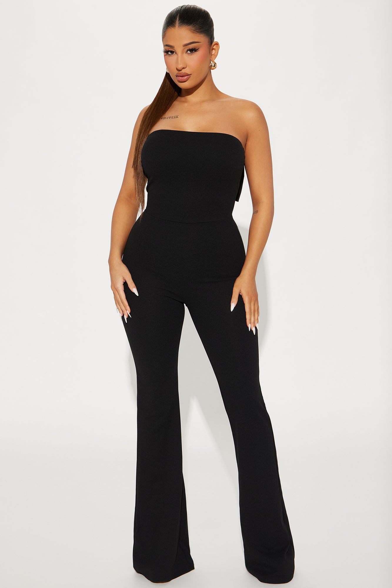 Bow Affair Jumpsuit - Black sold by Fashion Nova product image thumbnail 2