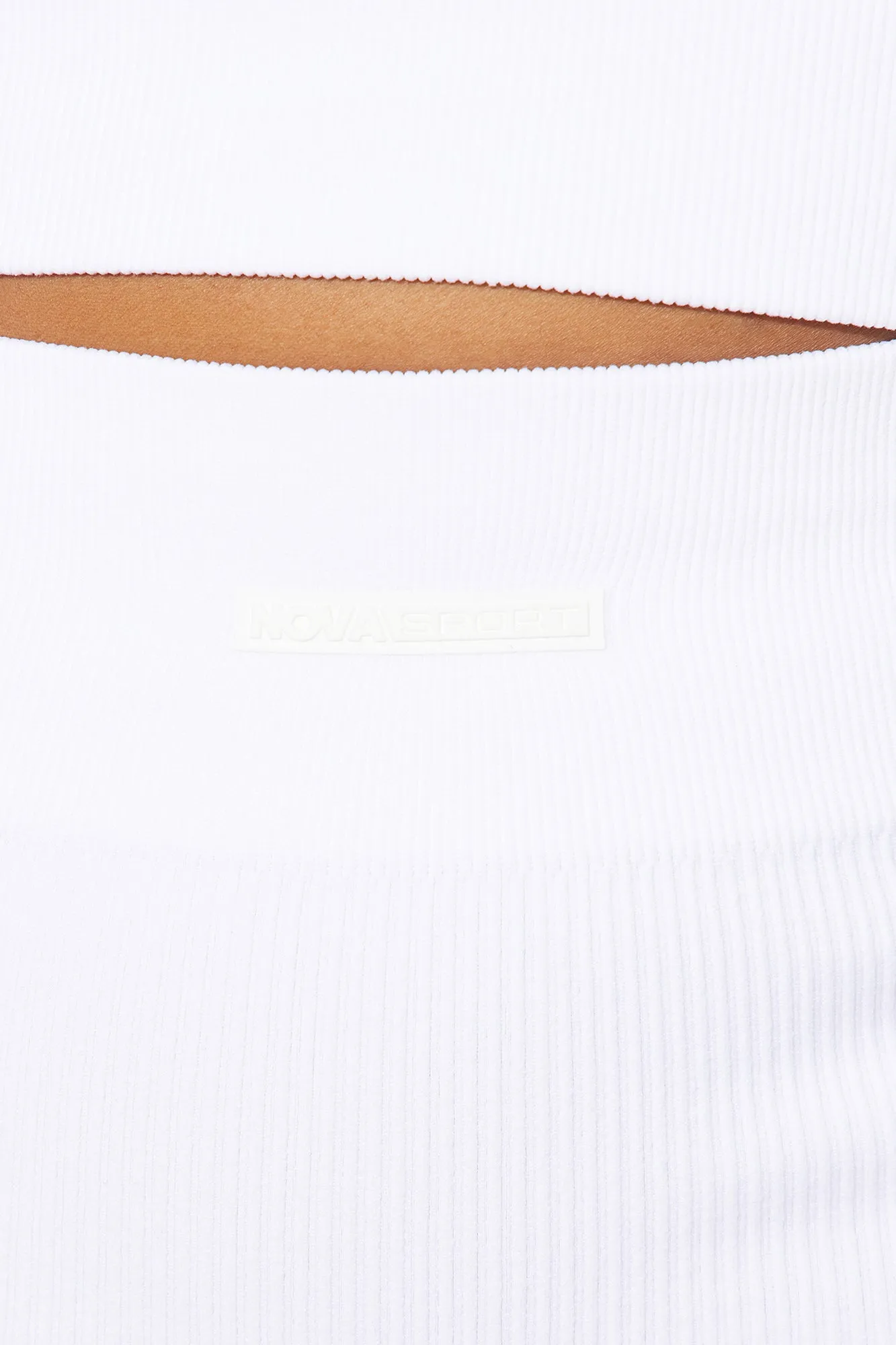 Beach Bum Effortless Seamless Active Set - White sold by Fashion Nova product image thumbnail 4