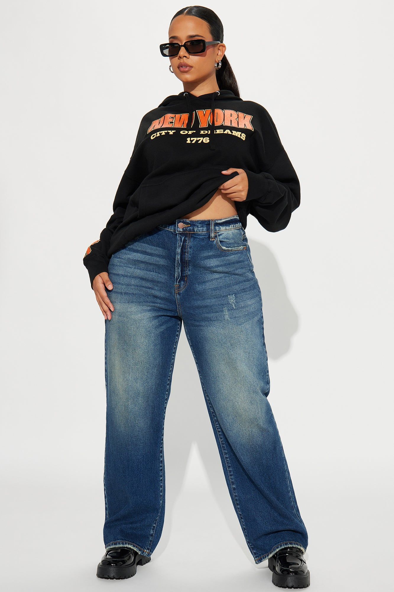 Nueva York Hoodie - Black sold by Fashion Nova product image thumbnail 7