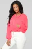 Give Me Attention Jacket - Neon Pink sold by Fashion Nova