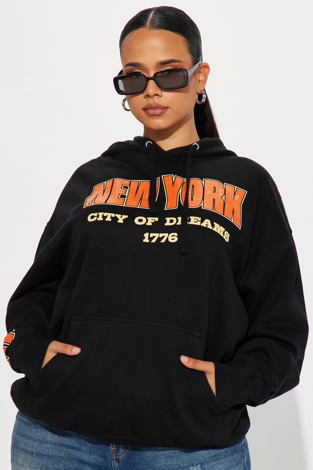 Nueva York Hoodie - Black sold by Fashion Nova product image thumbnail 6
