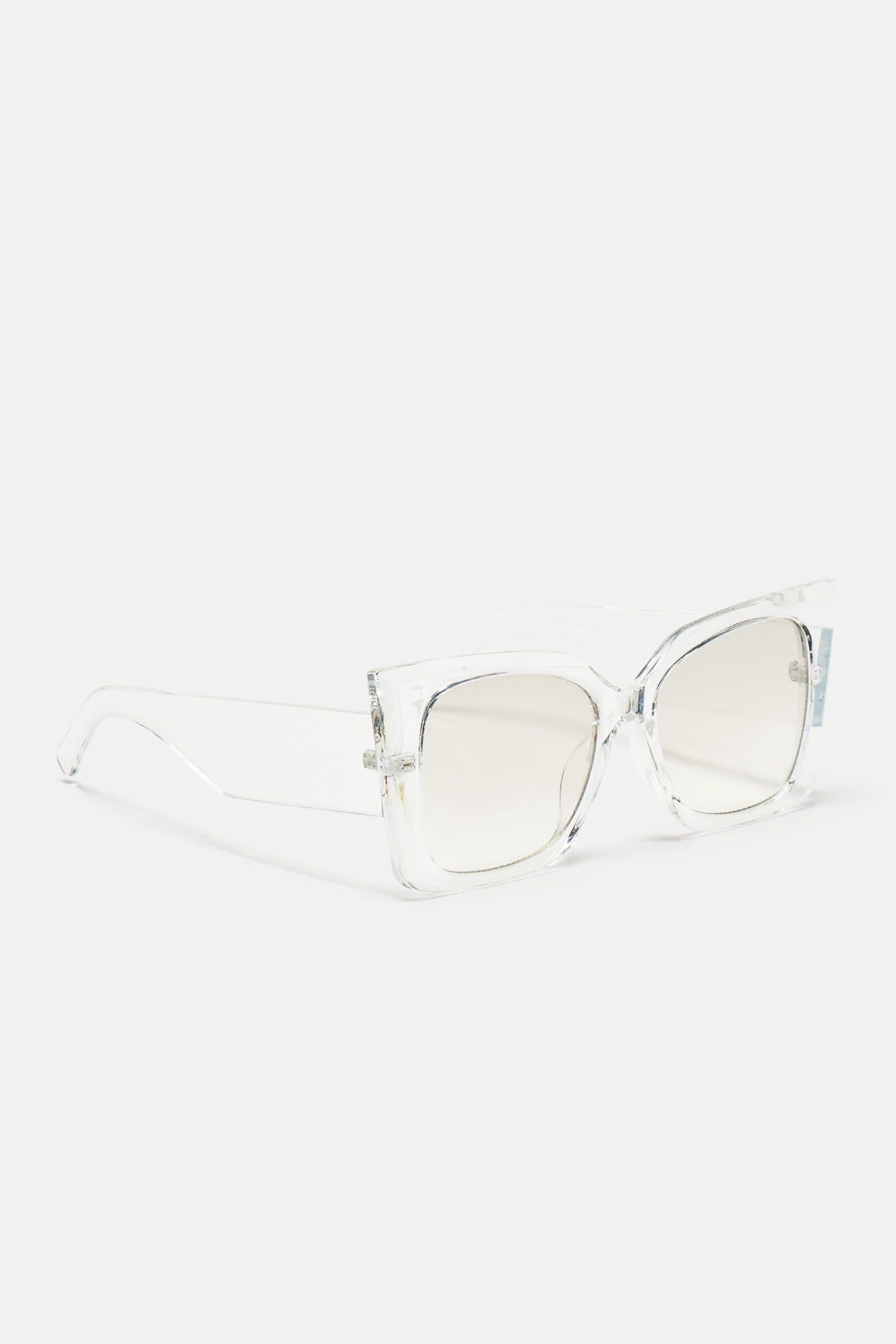Enjoyment Of Plenty Sunglasses - Clear sold by Fashion Nova product image thumbnail 3