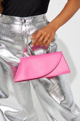 Let's Be Real Handbag  - Pink sold by Fashion Nova