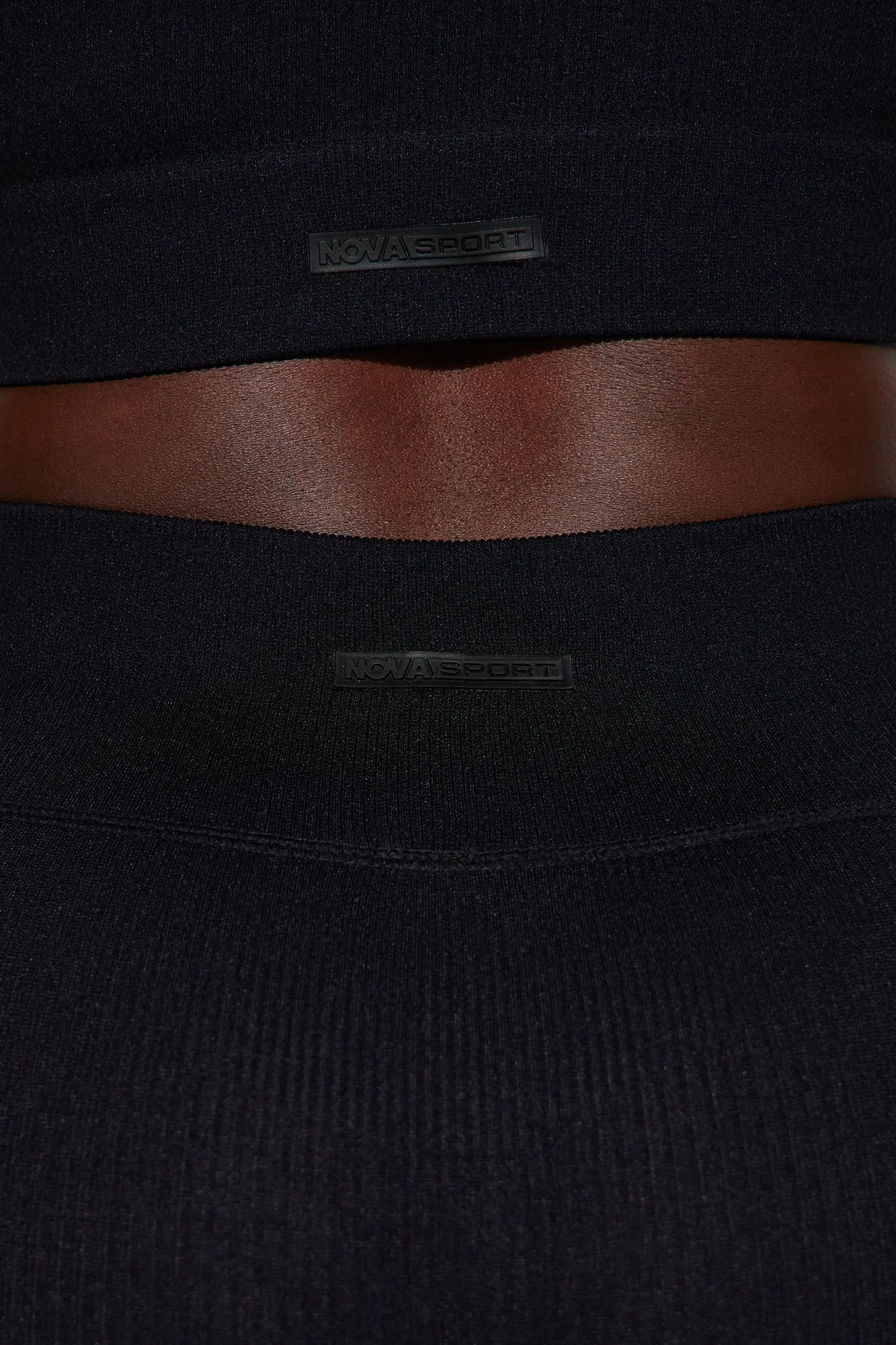 Mountain Trails Effortless Seamless Active Top - Black sold by Fashion Nova product image thumbnail 4