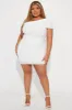 Kendall Mesh Mini Dress - White sold by Fashion Nova
