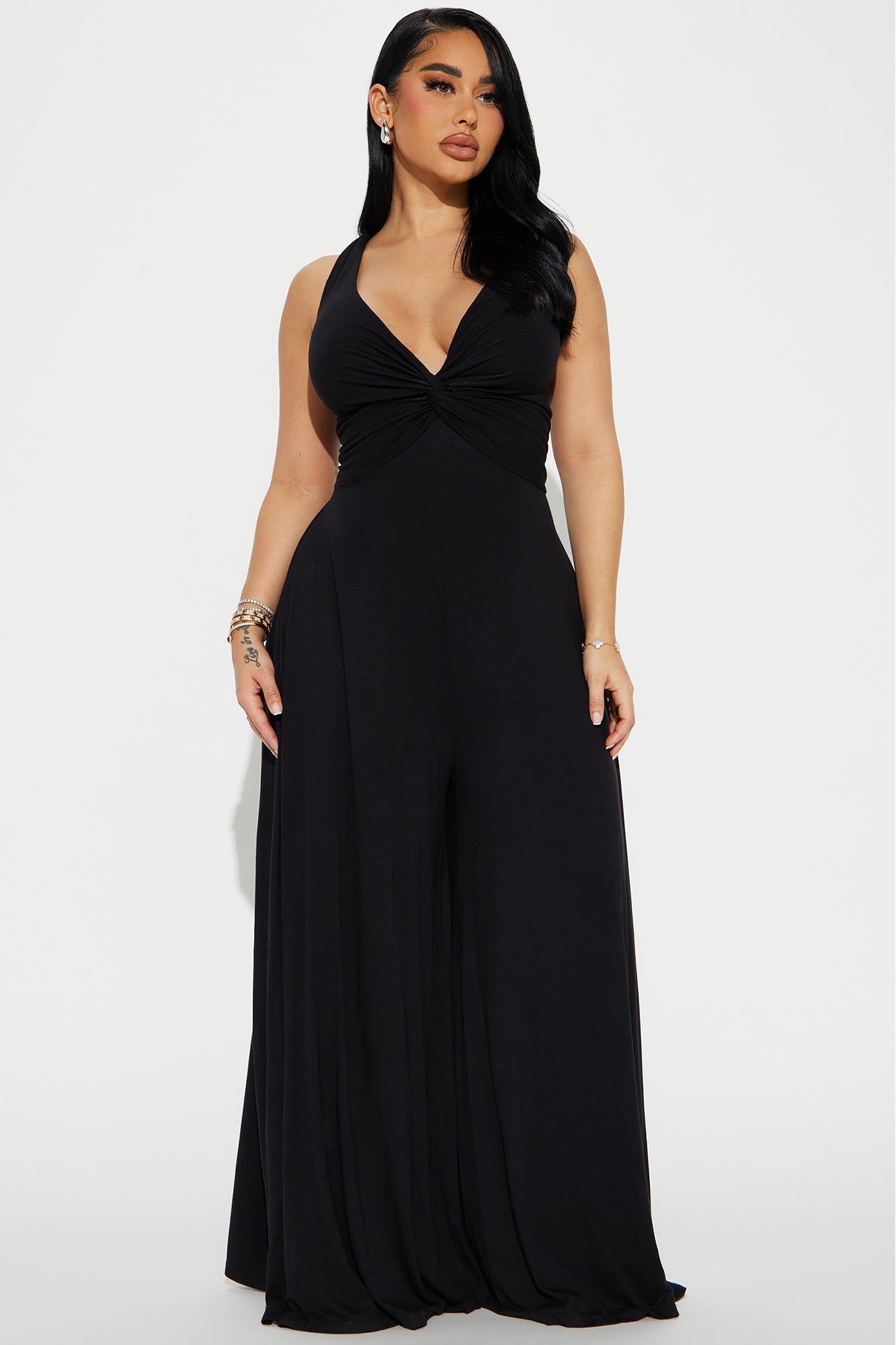Don't Doubt Me Jumpsuit - Black sold by Fashion Nova
