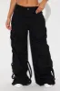 Get To My Level Wide Leg Pant - Black sold by Fashion Nova