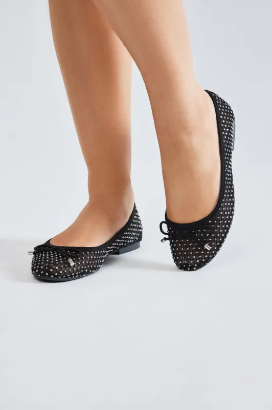 Acting Sweet Ballet Flats - Black sold by Fashion Nova