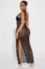 Summer Kiss Cover Up Maxi Dress - Black sold by Fashion Nova