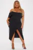 Camilla Midi Dress - Black sold by Fashion Nova