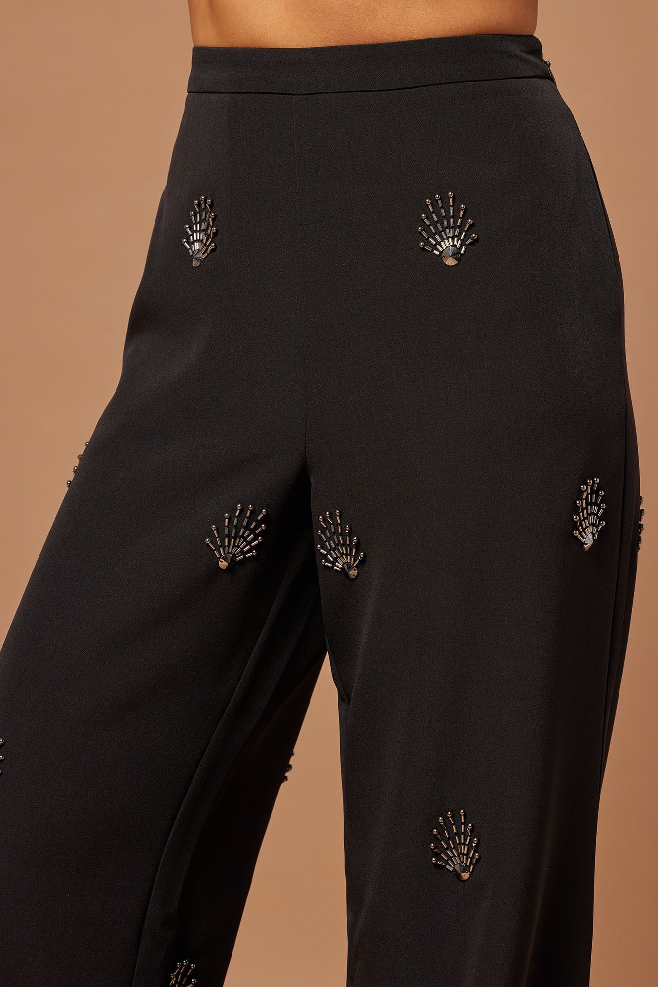 Natalia Embellished Pants - Black sold by Fashion Nova product image thumbnail 3