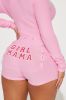 Girl Mama Long Sleeve PJ Romper Onesie - Pink sold by Fashion Nova