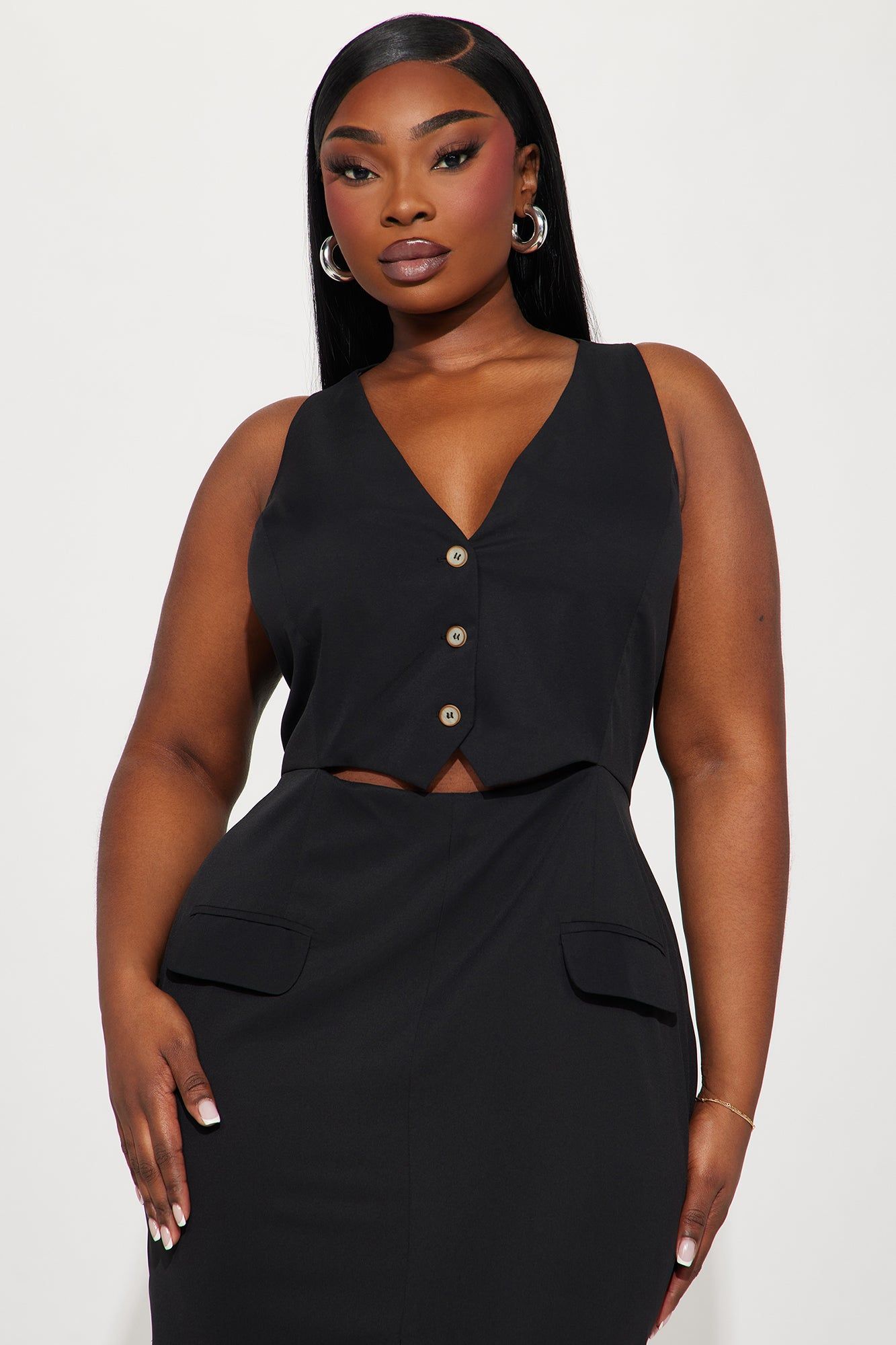 Via Midi Dress - Black sold by Fashion Nova product image thumbnail 5