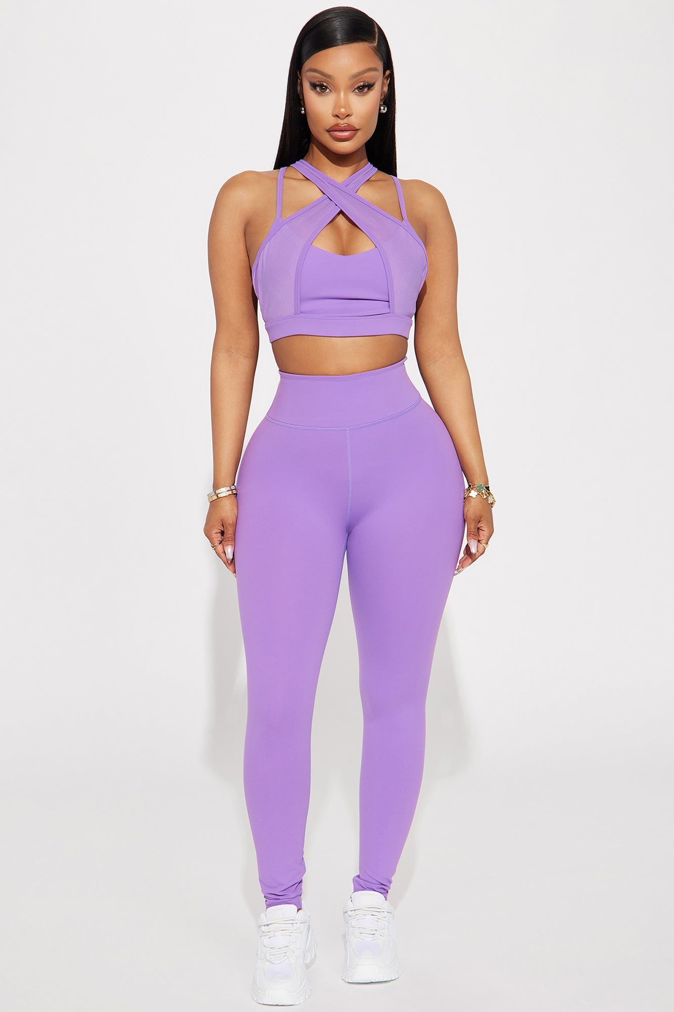 Stability Super Soft Sports Bra - Lavender sold by Fashion Nova product image thumbnail 2