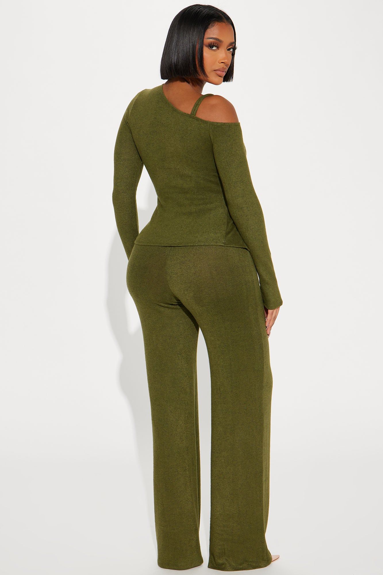 Olive Hacci Pant Set - Olive sold by Fashion Nova product image thumbnail 3