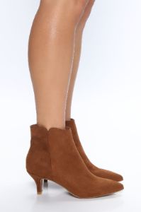 I'm With You Booties - Tan sold by Fashion Nova