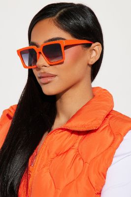 Heat Wave Sunglasses - Orange sold by Fashion Nova