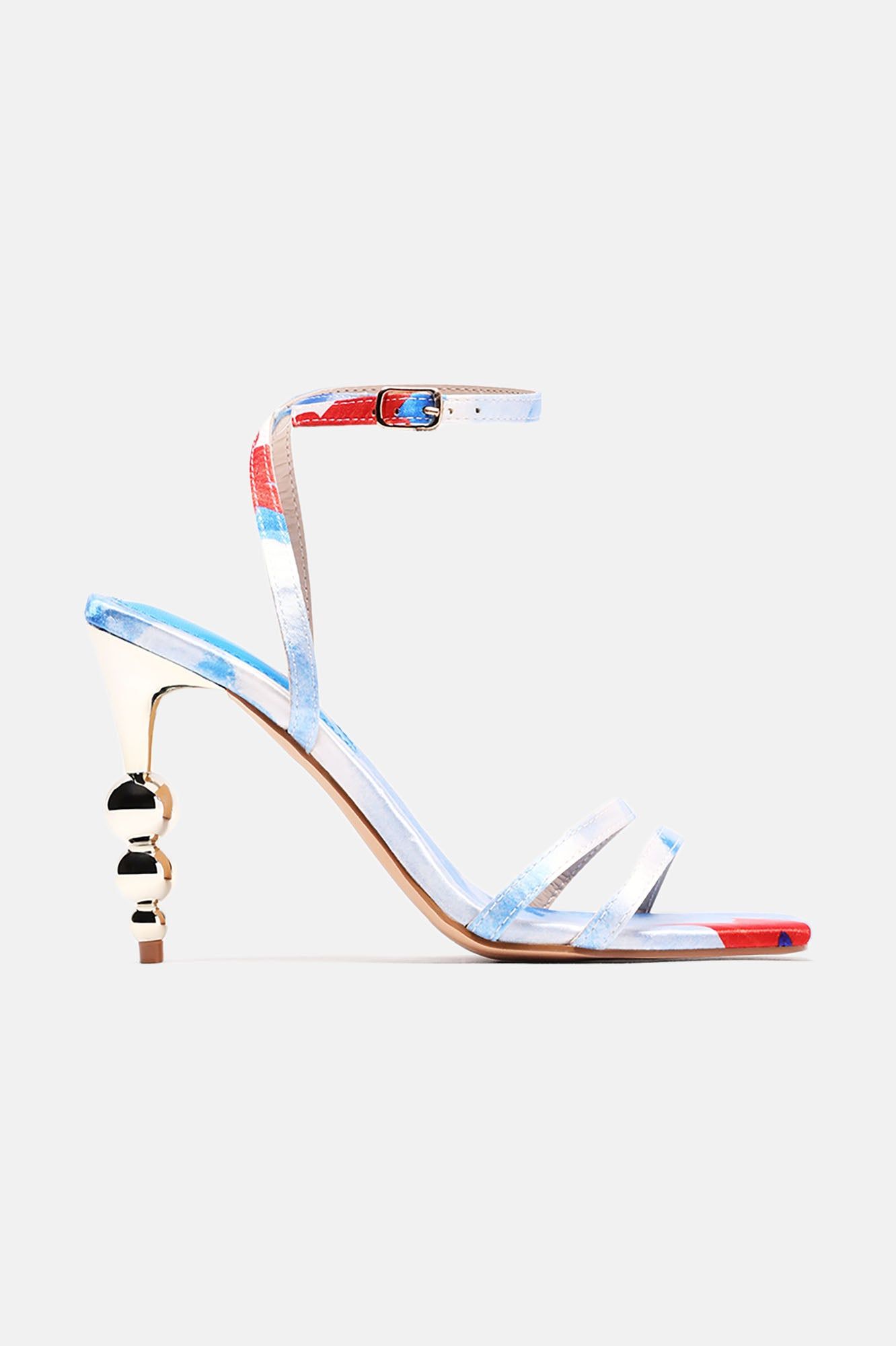 Don't Keep Me Waiting Heeled Sandals - Multi Color sold by Fashion Nova product image thumbnail 4