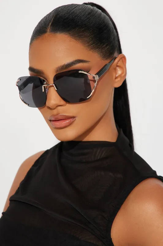 Drop Top Benz Sunglasses - Black sold by Fashion Nova