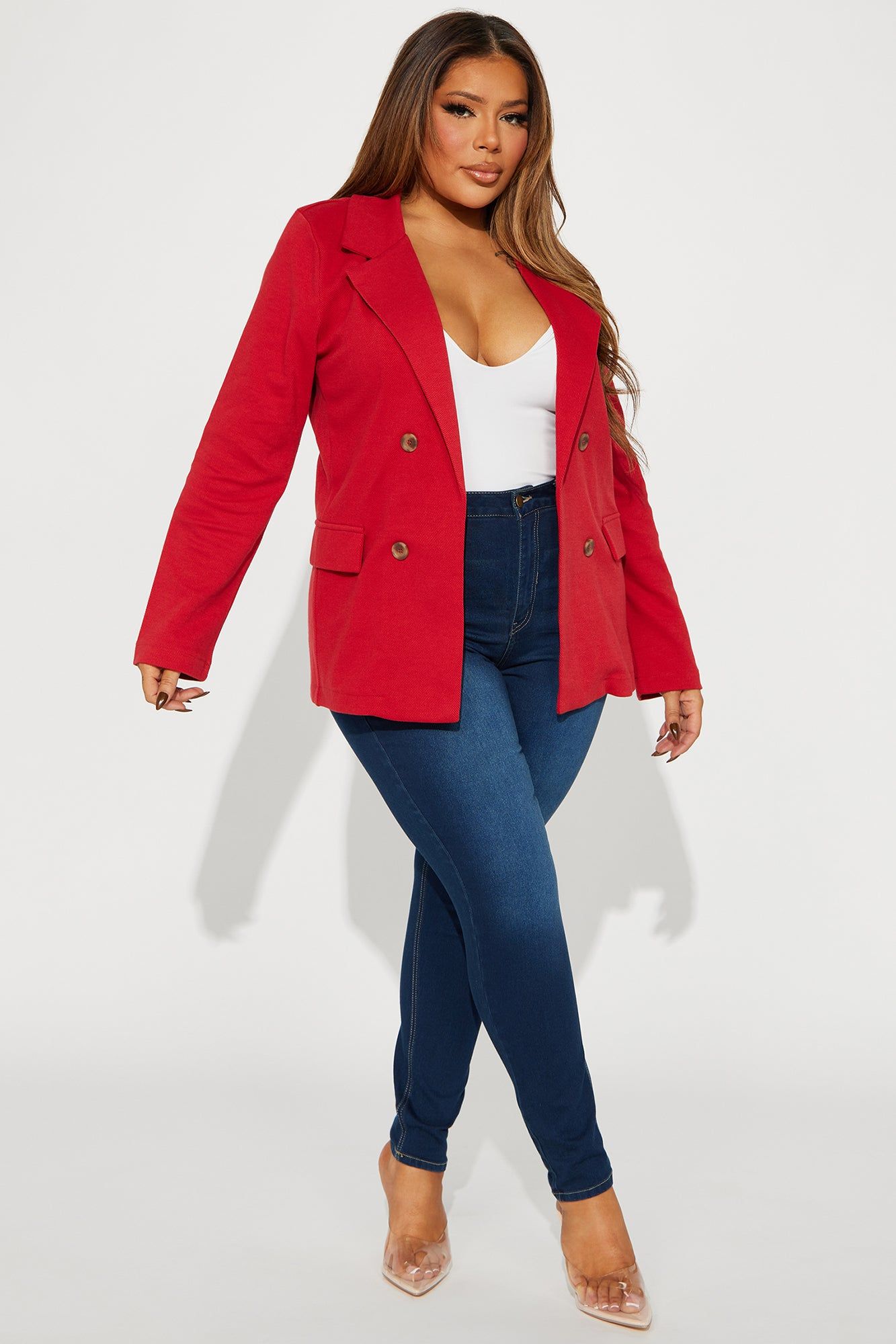 The Carmen Blazer - Red sold by Fashion Nova product image thumbnail 5