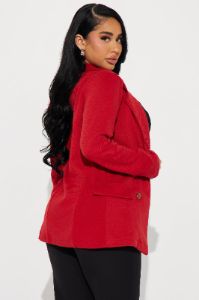 The Carmen Blazer - Red sold by Fashion Nova