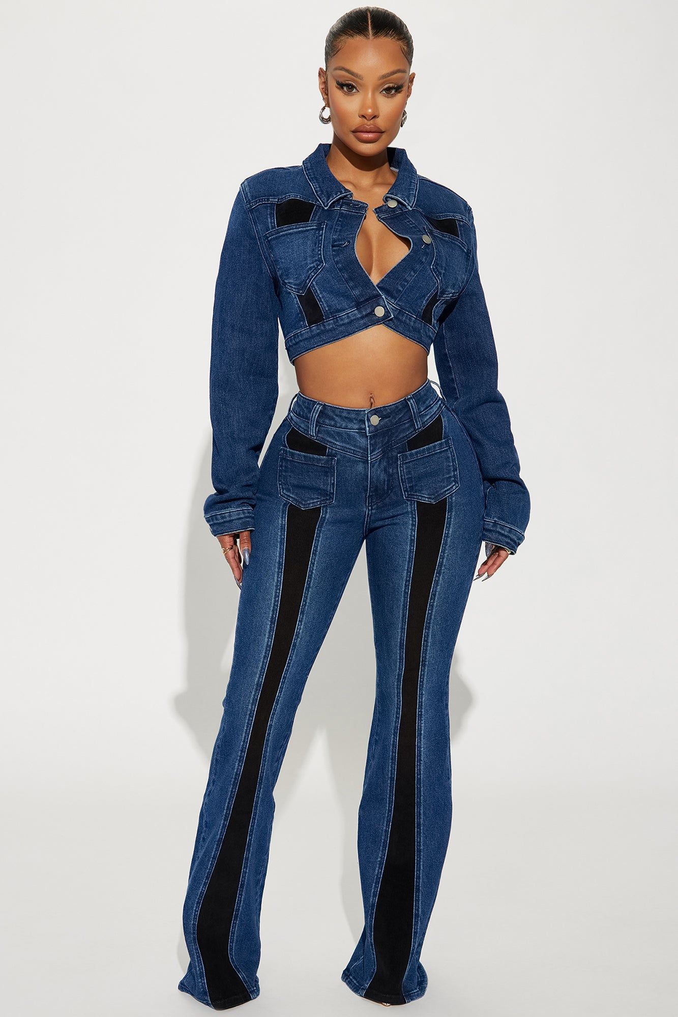 Splitting Ways Denim Jacket - Medium Wash sold by Fashion Nova product image thumbnail 2