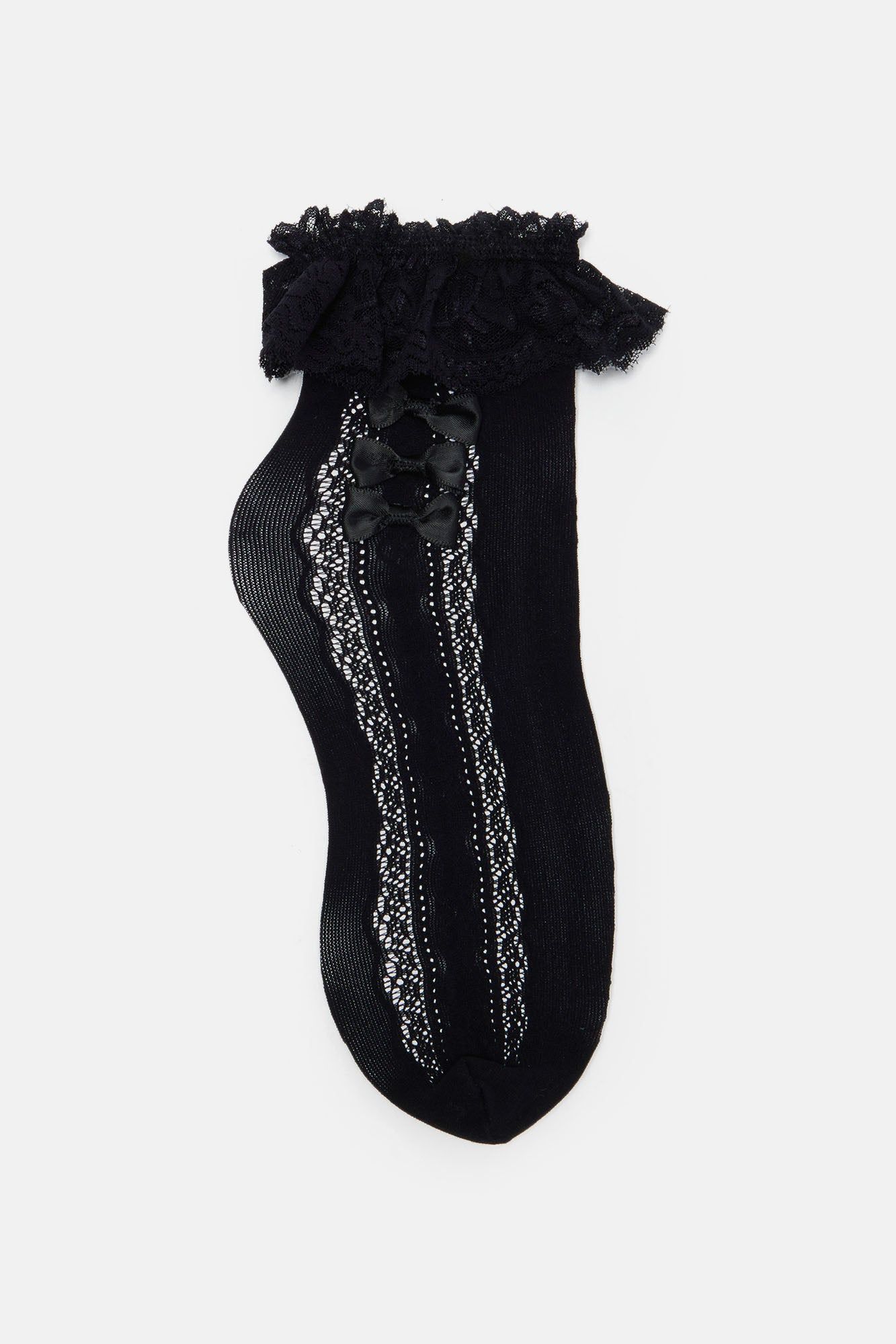 Coquette Socks - Black sold by Fashion Nova product image thumbnail 2