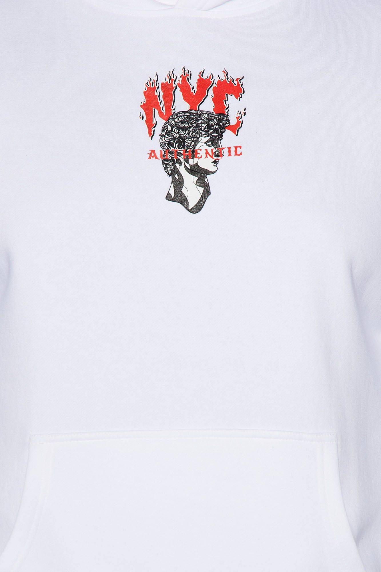 NYC Authentic Hoodie - White sold by Fashion Nova product image thumbnail 7