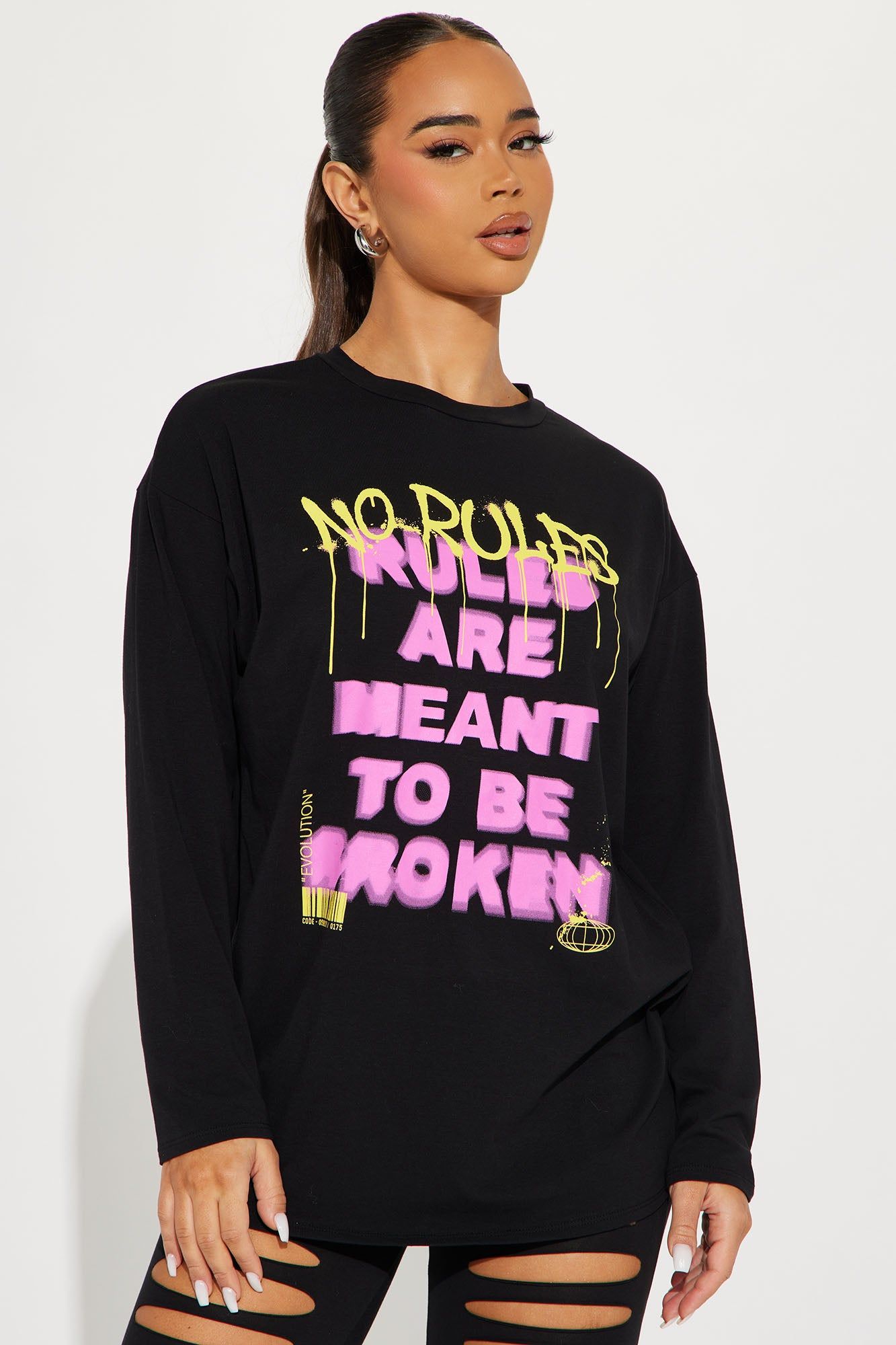 Break The Rules Legging Set - Black sold by Fashion Nova product image thumbnail 2