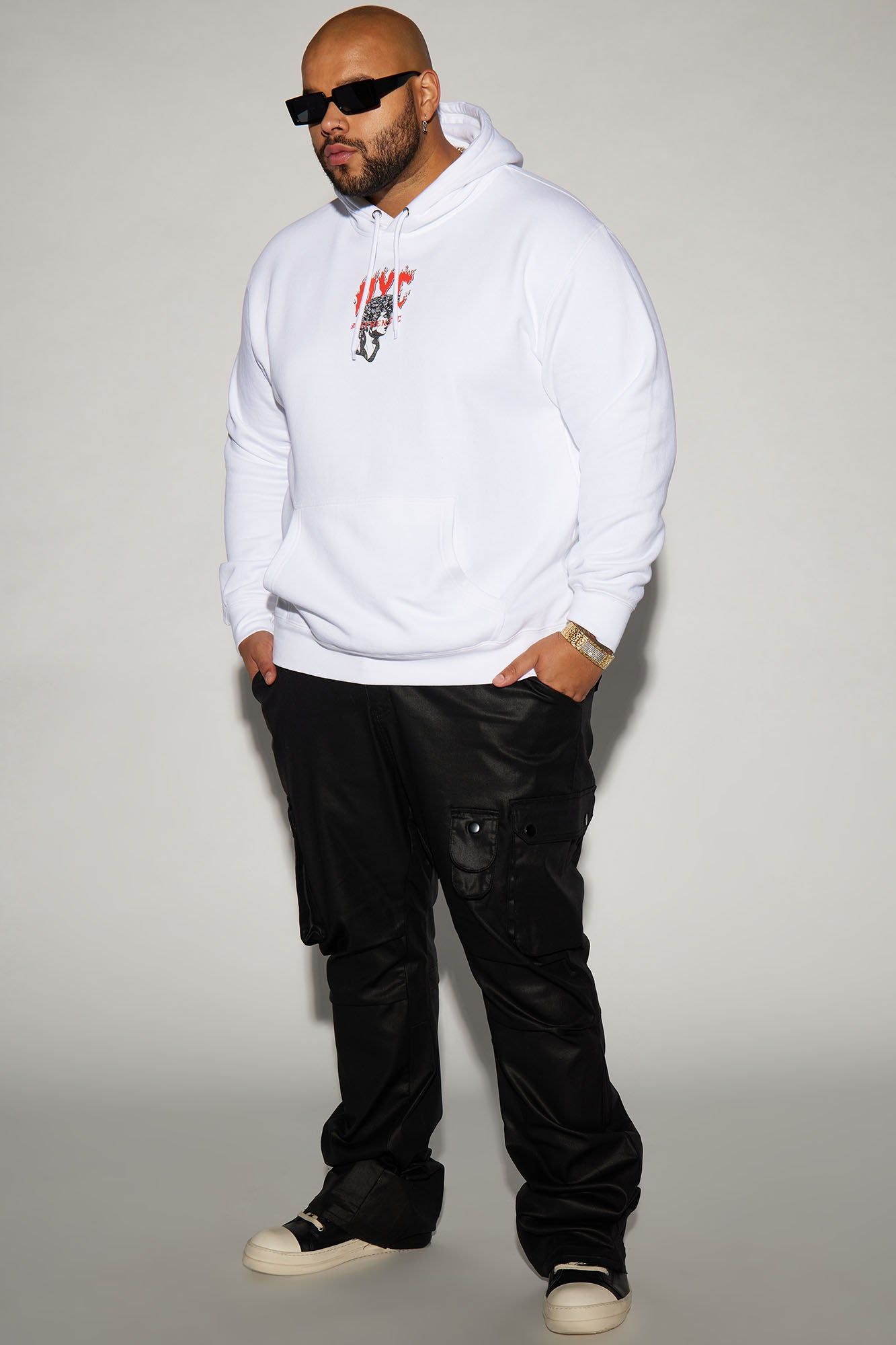 NYC Authentic Hoodie - White sold by Fashion Nova product image thumbnail 6