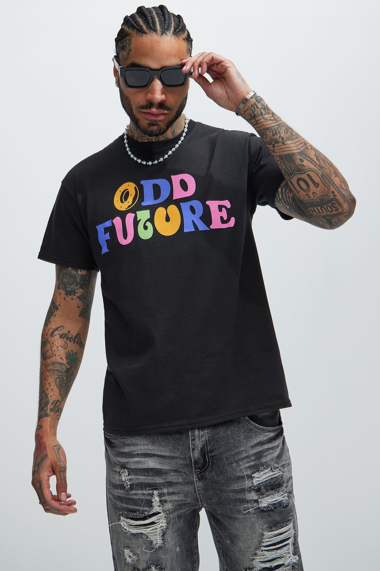 Odd Future Oldie Short Sleeve Tee - Black sold by Fashion Nova