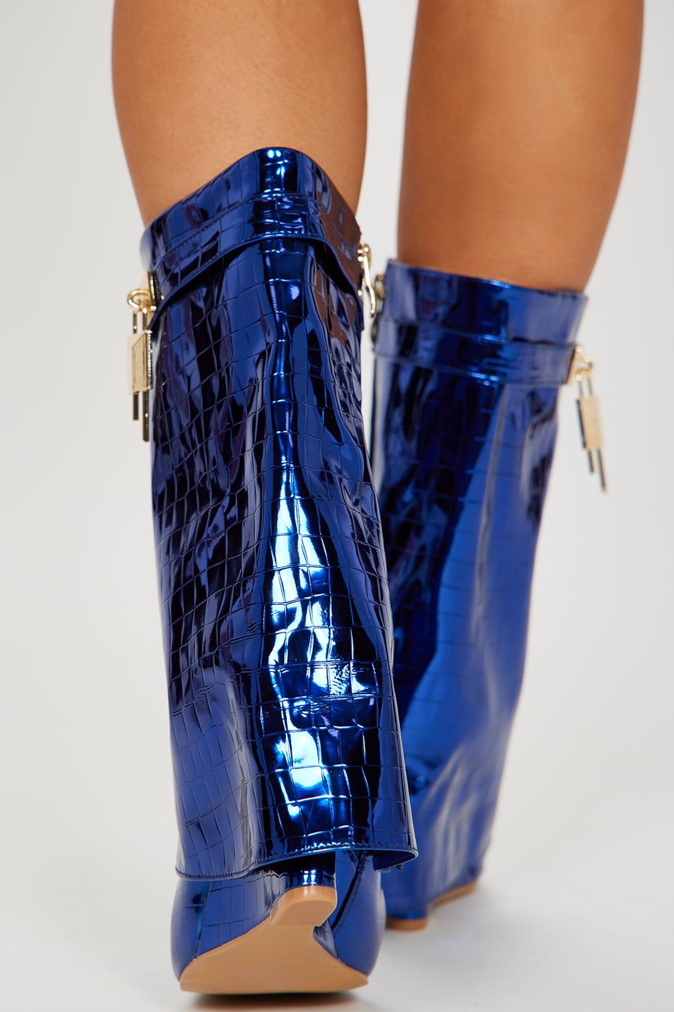 Opening Night Booties - Blue sold by Fashion Nova product image thumbnail 4