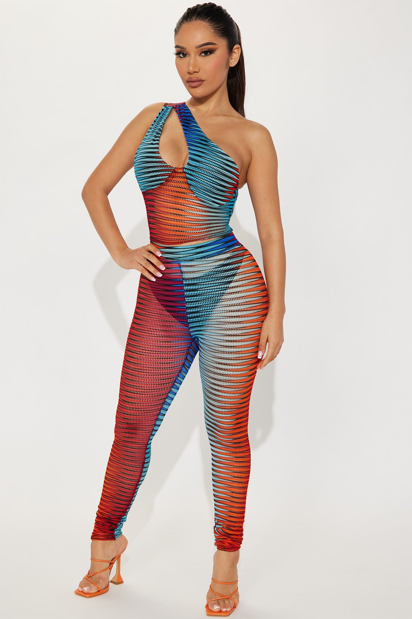 Be A Star Legging Set - Multi Color sold by Fashion Nova