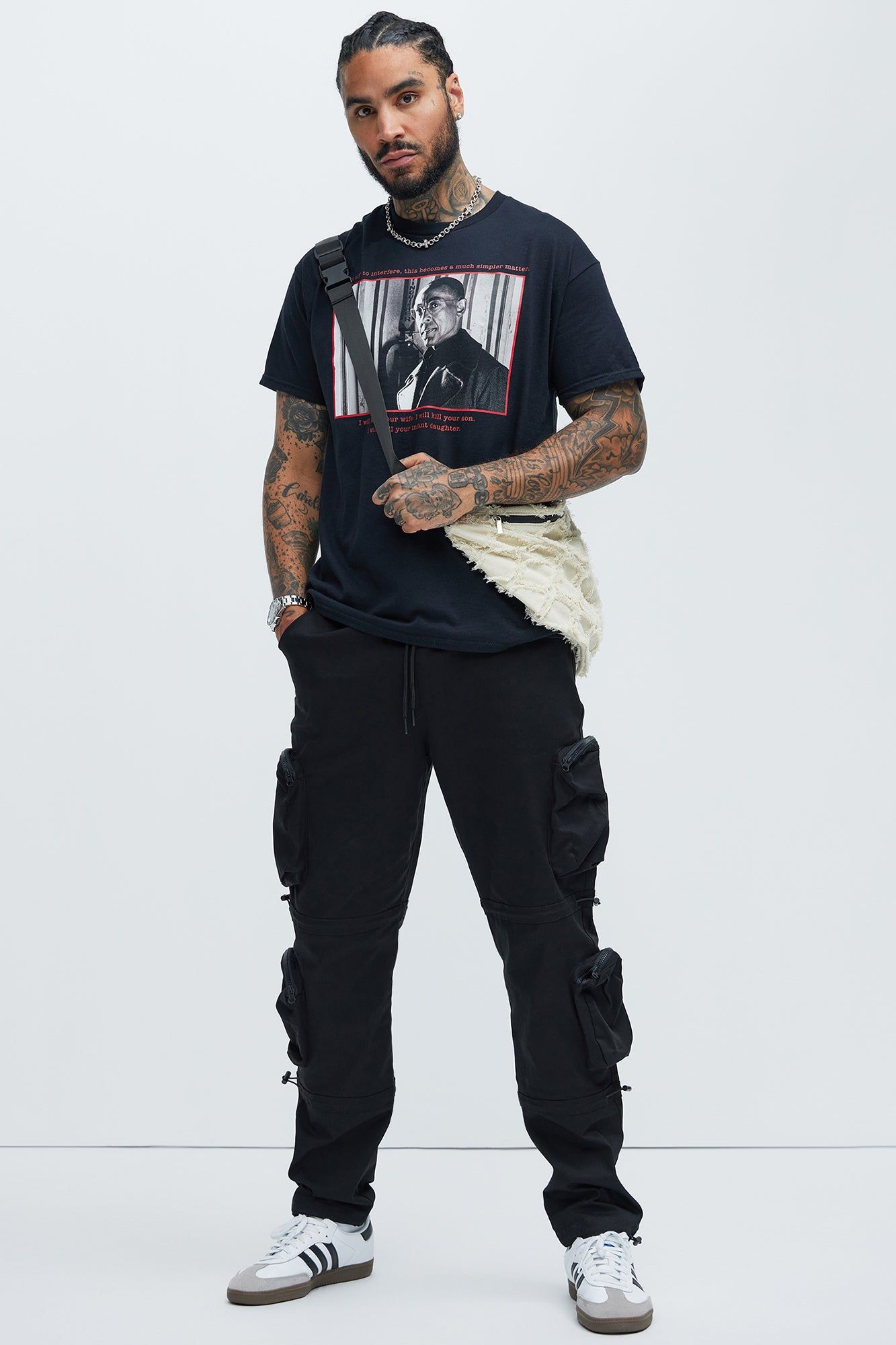 Breaking Bad Gus Short Sleeve Tee - Black sold by Fashion Nova product image thumbnail 3